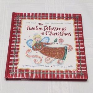 The Twelve Blessings of Christmas Hardback Book Gift Ideas, Poems, Recipes, etc.